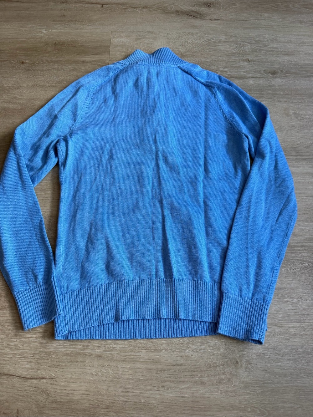 Vineyard Vines Quarter Zip Cotton Pullover  Blue Coastal SZ XXS - Picture 6 of 7